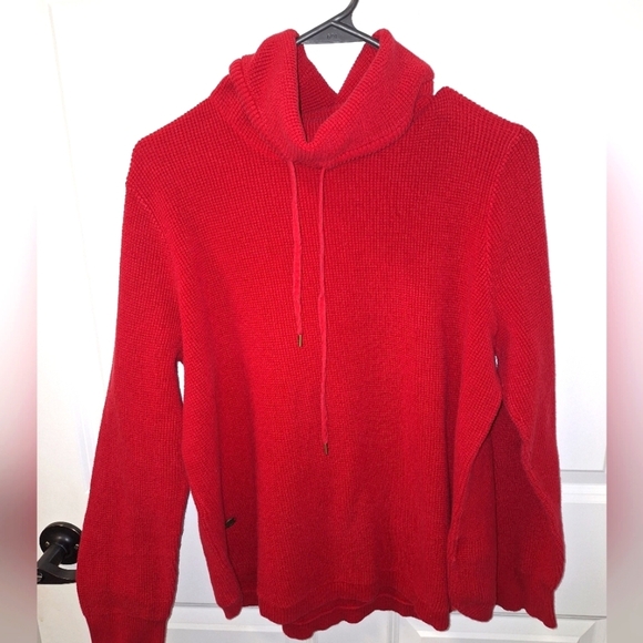 A Lauren Ralph Lauren ladies 1X turtleneck sweater with drawstrings - Picture 1 of 9